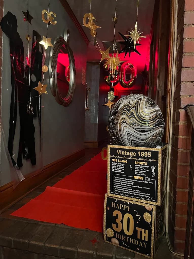 Birthday party setup at Nineteen 25 Denver Private Event Venue