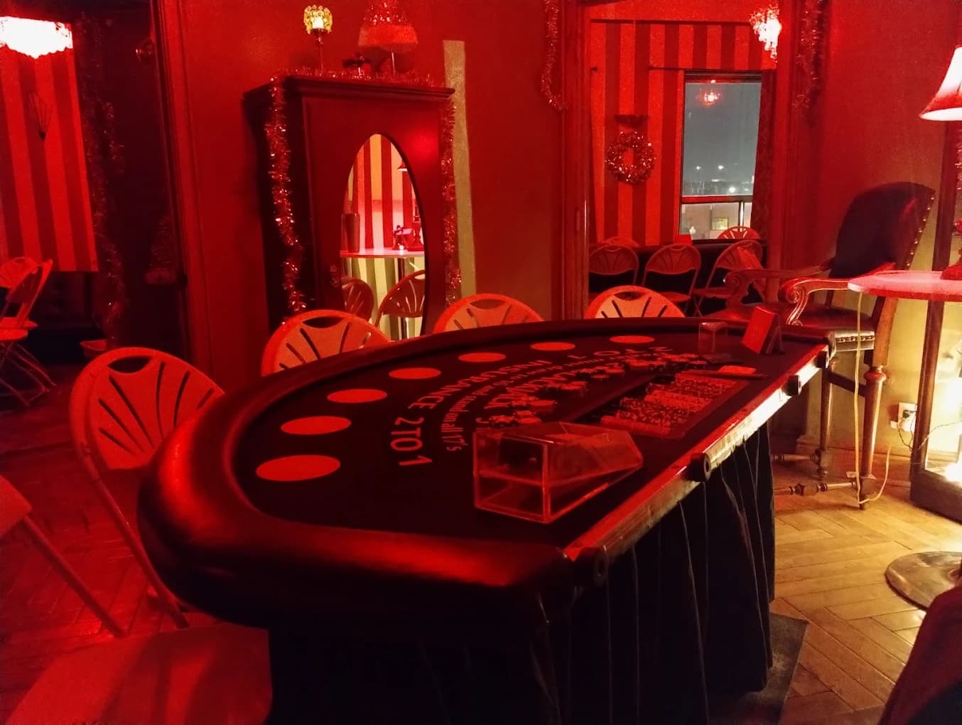 Casino night themed event at Nineteen 25 Denver Private Event Venue